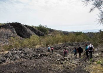 Foto 3: ingresso di una bocca eruttiva