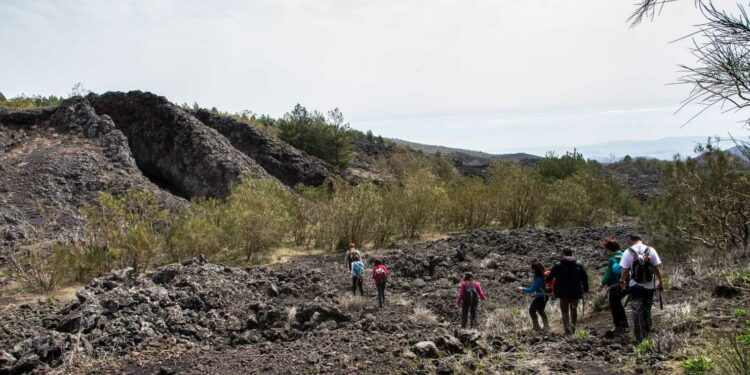 Foto 3: ingresso di una bocca eruttiva