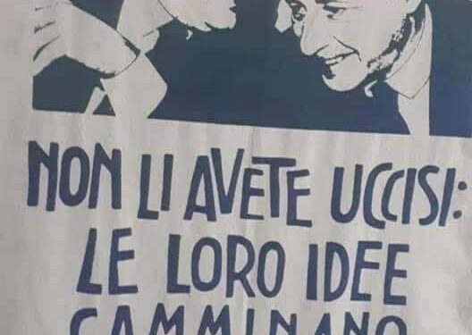 Lenzuoli della memoria in ricordo di Falcone e Borsellino