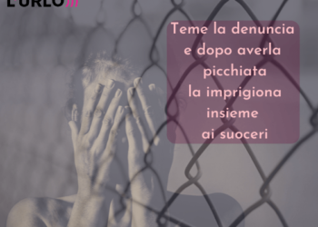 Colpi di legno alla moglie, poi la rinchiude insieme ai suoceri