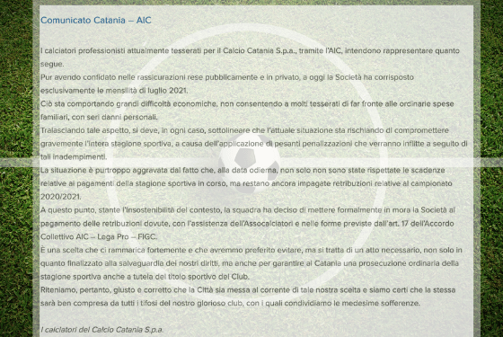 calcio catania mora - urlo