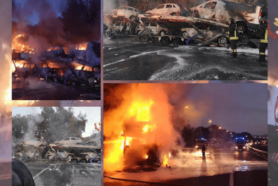 carro merci in fiamme - urlo (1)