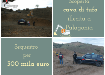 Scoperta cava di tufo illecita a Palagonia - urlo (1)