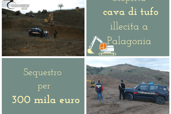 Scoperta cava di tufo illecita a Palagonia - urlo (1)