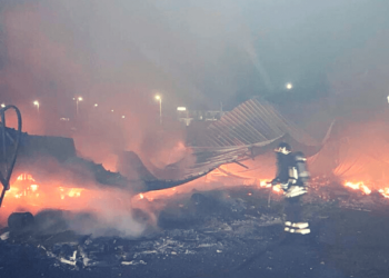 incendio parcheggio - urlo