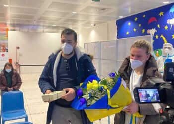 Ucraina: una famiglia siciliana salva