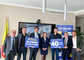 Ryanair annuncia quattro nuove rotte da Catania e Comiso e 120 posti di lavoro