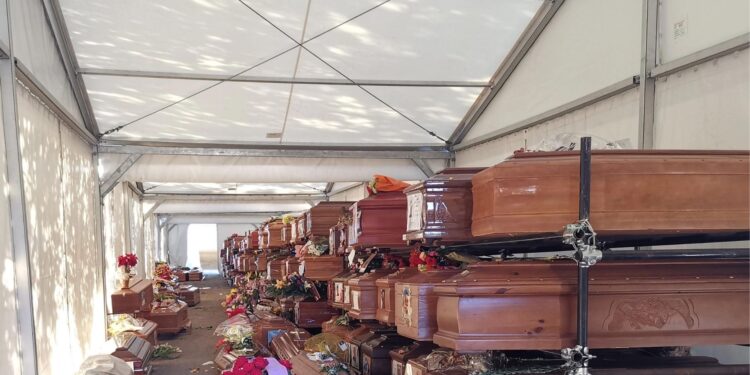 Palermo: Cimitero dei Rotoli, Sala bacchetta Miceli