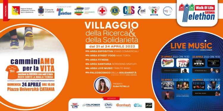 Torna la “Walk of life – CamminiAMO per la VITA Telethon”