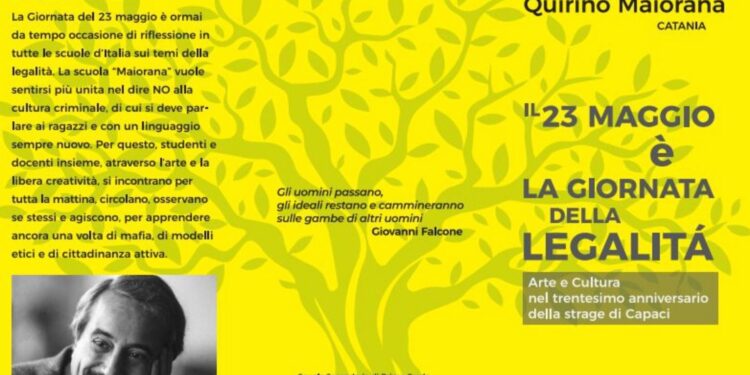 Catania: al “Quirino Majorana” la “Giornata della legalità”