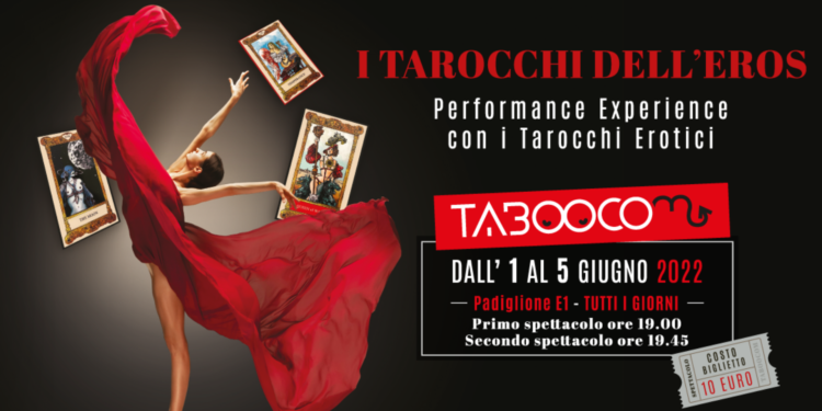 Etna Comics, Eros-Art Performance Experience “I Tarocchi di Valentina” in Area Taboocom