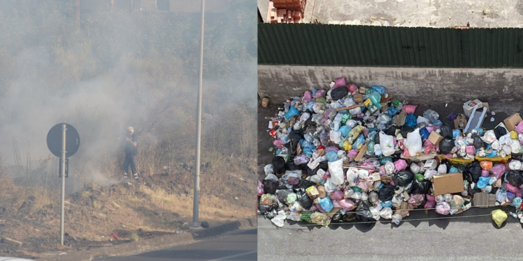 Bollino rosso per Catania tra emergenza rifiuti e temperature vicine ai 40 gradi