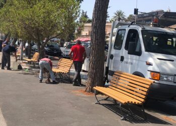 Catania: ripristino marciapiedi piazza Mancini