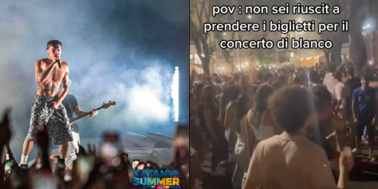 Blanco sold out e i fan si riversano in via Sant’Euplio