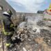 Catania: incendio di sterpaglie in via Acquicella Porto