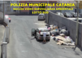Catania: beccati mille incivili che gettano rifiuti per strada