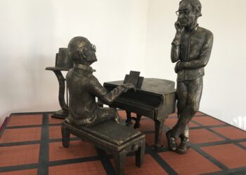 Stasera alle 20 a Milo inaugurazione della statua di Franco Battiato e Lucio Dalla