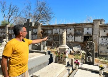 Secondo ciak del tour degli orrori al cimitero di Catania