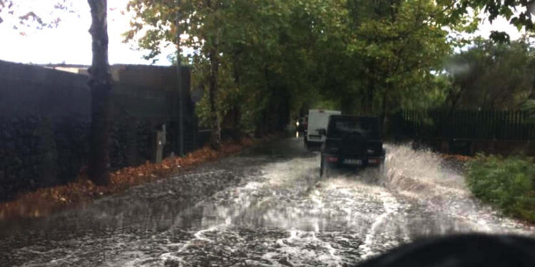 Maltempo: aree allagate tra Santa Venerina, Giarre e Acireale