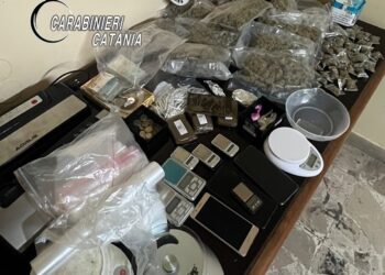 Arrestati due giovani di 20 e 23 anni per droga. Lo spaccio avveniva nel quartiere Borgo-Sanzio di Catania