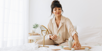 beauty routine. lifestyle