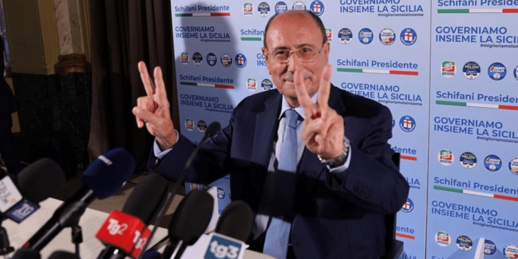 Schifani presidente: su 100 elettori 82 avevano votato Musumeci