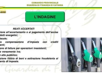 Catania: truffa da oltre 28 mln di euro su accise di prodotti energetici, 9 arresti