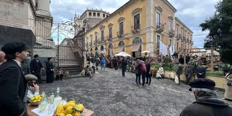 Catania : oggi ultime riprese della fiction Sky “L’arte della gioia” con la regia di Valeria Golino
