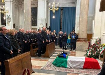 Funerali del pilota Eurofighter a Trapani