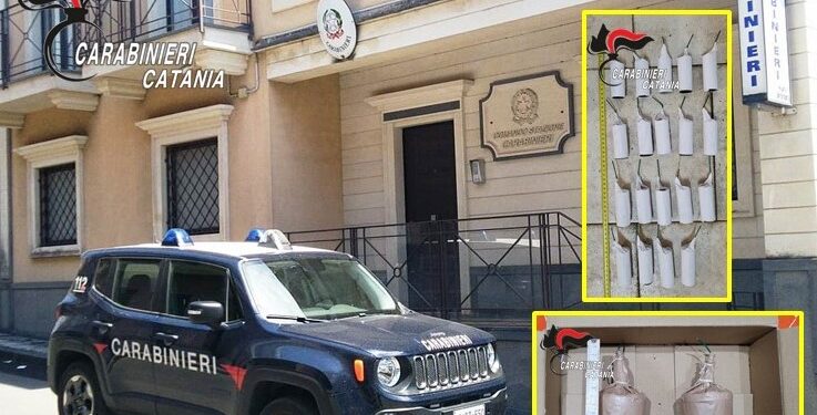 In manette 31enne catanese per detenzione illegale di fuochi pirotecnici