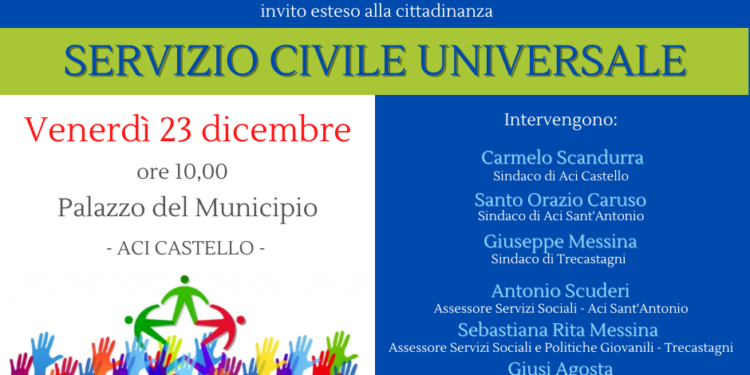 Aci Castello: presentazione progetti del servizio civile universale