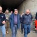 Squadre dei volontari della Protezione civile nelle zone alluvionte di Messina