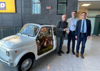 All’aeroporto il presepe arriva in 500