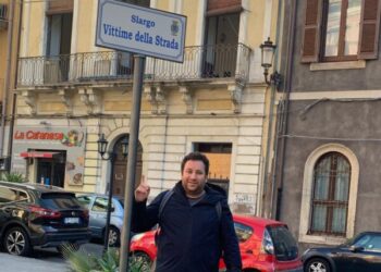A Catania in via Empedocle, slargo dedicato alle “vittime della strada”