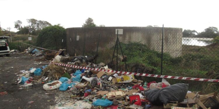 Sequestrata discarica abusiva di via Pasiano ad Acireale