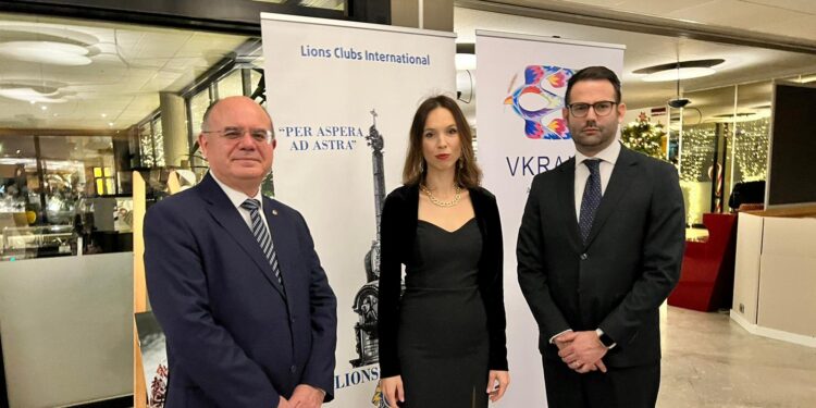 Grande partecipazione alla “Cena di beneficenza” per l’Ucraina