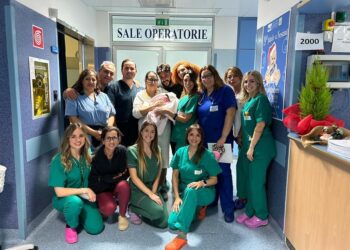 Ilary Elettra, nata appena un secondo dopo la mezzanotte al Garibaldi Nesima