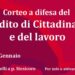 Catania: in piazza per difendere il reddito di cittadinanza