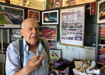 E’ morto l’artista delle scarpe dei piloti di Formula 1