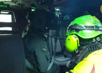 Salvata una donna caduta da un pendio