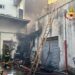 Incendio distrugge appartamento in via del  Gargano a Catania