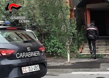 Rubano ponteggi e li mettono in auto: in manette due catanesi