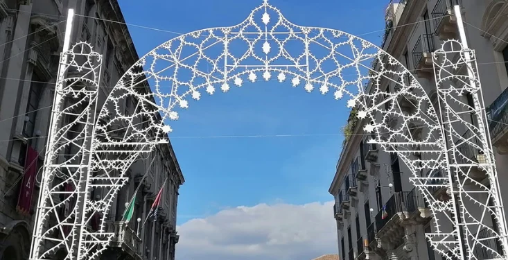 Festa Sant’Agata: al via montaggio delle luminarie