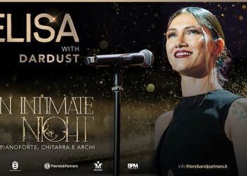 Elisa domani al Metropolitan di Catania conclude il tour “An Intimate Night”