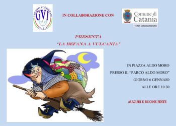 Befana a Vulcania nel territorio di “Borgo-Sanzio” a Catania
