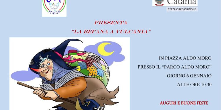 Befana a Vulcania nel territorio di “Borgo-Sanzio” a Catania