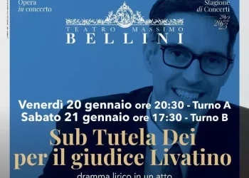 “Sub Tutela Dei per il giudice Livatino” in scena al Bellini di Catania