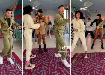 Annalisa incontra i coreografi Joey e Rina di Catania ed è boom di visualizzazioni