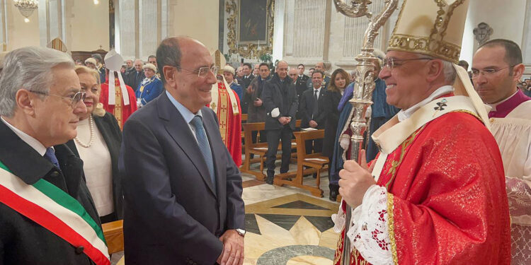 Pontificale Sant’Agata: “due volte è risuonato nel Vangelo: non abbiate paura”