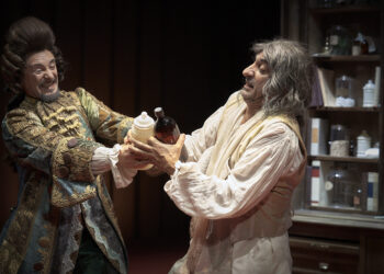 Emilio Solfrizzi sarà il “Malato immaginario” domani, 28 febbraio, allo stabile con la regia di Guglielmo Ferro